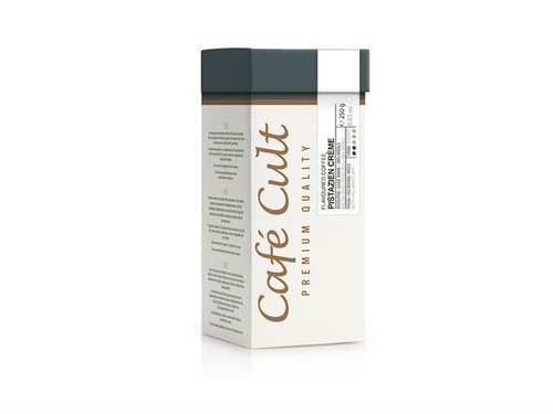 Aromatisierter Kaffee Pistazien Creme 250g ganze Bohne