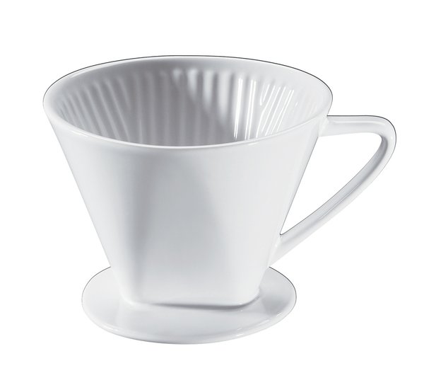 cilio Ceramic coffee filter size 4 - white