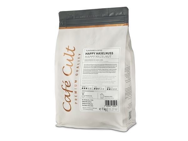 Aromatisierter Kaffee Haselnuss - 1 Kg Bohne